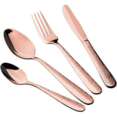 Set de Tacâmuri Rose Gold 24 Piese - Tacâmuri Set de Tacâmuri Rose Gold 24 Piese - Tacâmuri
