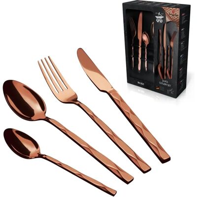 Berlingerhaus Berlinger Haus Cuchillos Juego de 24 Piezas Línea Metálica Edición Oro Rosa Berlingerhaus Berlinger Haus Cuchillos Juego de 24 Piezas Línea Metálica Edición Oro Rosa