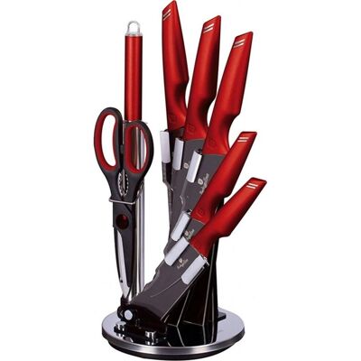 Berlingerhaus Küchenmesser-Set 8-tlg Burgundy - Messer Set Berlingerhaus Küchenmesser-Set 8-tlg Burgundy - Messer Set