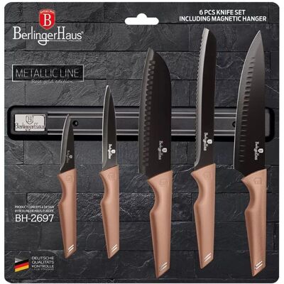 Sada nožů Rose Gold Berlinger Haus - Kuchyňský produkt Sada nožů Rose Gold Berlinger Haus - Kuchyňský produkt