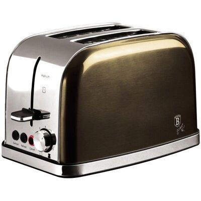 Prăjitor de pâine din oțel inoxidabil 2 felii - Toaster Prăjitor de pâine din oțel inoxidabil 2 felii - Toaster