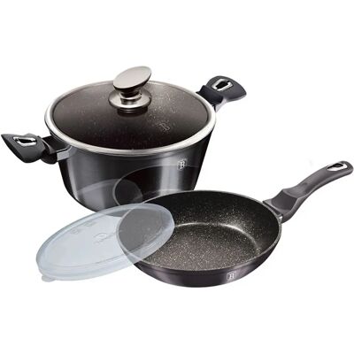 Zestaw Garnków i Patelni Carbon Pro Edition - Berlinger Haus Zestaw Garnków i Patelni Carbon Pro Edition - Berlinger Haus