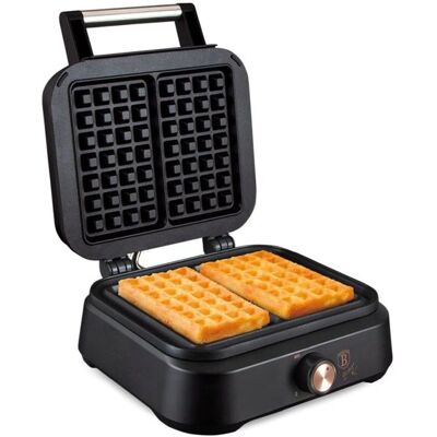 Berlinger Haus XL Gaufrier Black Rose - Waffle Maker Berlinger Haus XL Gaufrier Black Rose - Waffle Maker