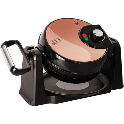 Berlingerhaus Mașină de Wafle Rotativă - 180°, 1000W, Auriu Roz Berlingerhaus Mașină de Wafle Rotativă - 180°, 1000W, Auriu Roz