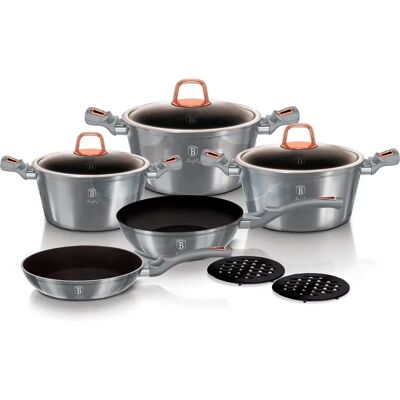 Berlinger Haus Moonlight Juego de 10 utensilios de cocina para inducción Berlinger Haus Moonlight Juego de 10 utensilios de cocina para inducción