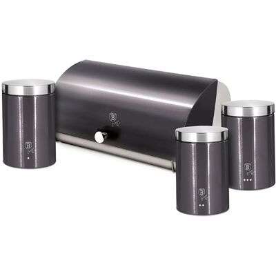 Set de almacenamiento de cocina Carbon Pro de Berlinger Haus - Gris oscuro Set de almacenamiento de cocina Carbon Pro de Berlinger Haus - Gris oscuro