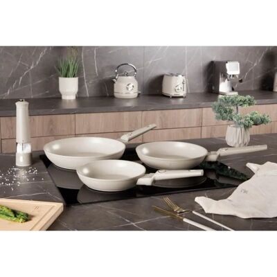 Set Pentole Beige BerlingerHaus con Padelle e Grill Set Pentole Beige BerlingerHaus con Padelle e Grill