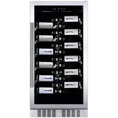 Dunavox Dunavox Cantina Grande 2 Temperature Inox - Frigorifero vino Dunavox Dunavox Cantina Grande 2 Temperature Inox - Frigorifero vino