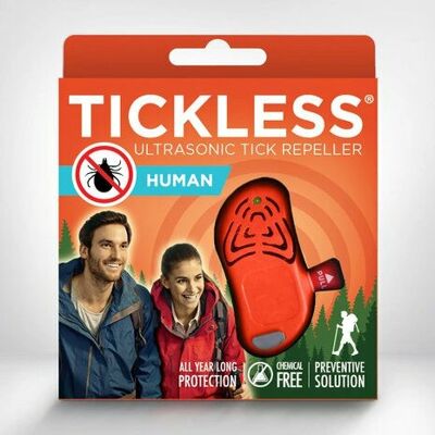 Tickless menneskelig ultrasonisk insektspray - Oransje Tickless menneskelig ultrasonisk insektspray - Oransje