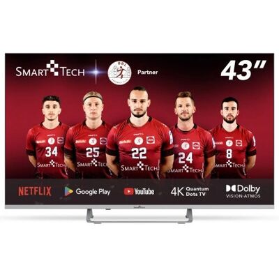 Smart Tech 43QA20V3 TV 4K Ultra HD QLED - Android, Wi-Fi Smart Tech 43QA20V3 TV 4K Ultra HD QLED - Android, Wi-Fi
