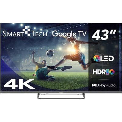 SMART TECH 43QG02V TV QLED Intelligente - Smart TV SMART TECH 43QG02V TV QLED Intelligente - Smart TV