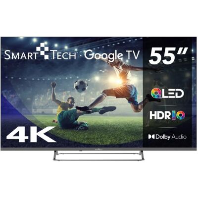 Smart Tech 55QG02V 55-Zoll 4K QLED Smart TV - Google TV Smart Tech 55QG02V 55-Zoll 4K QLED Smart TV - Google TV