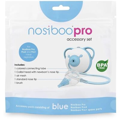 Nosiboo Pro Zubehörset - Blau - Nasenaspirator Zubehör Nosiboo Pro Zubehörset - Blau - Nasenaspirator Zubehör