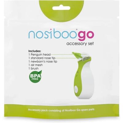 Nosiboo Go Ersatzpackung - Grüner Nasensauger Zubehör Nosiboo Go Ersatzpackung - Grüner Nasensauger Zubehör