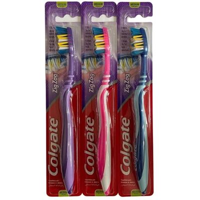 Colgate Double Action Toothbrush - 3 Pack Colgate Double Action Toothbrush - 3 Pack
