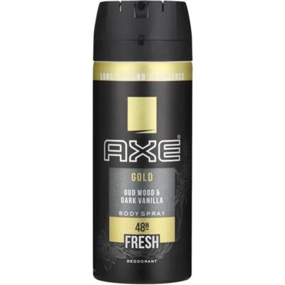 Axe Gold Deodorant - 150ml - Fris en Langdurig Axe Gold Deodorant - 150ml - Fris en Langdurig