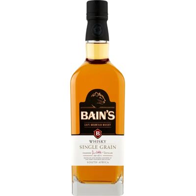 Bain's Cape Mountain Single Grain Whisky - South African Whisky Bain's Cape Mountain Single Grain Whisky - South African Whisky