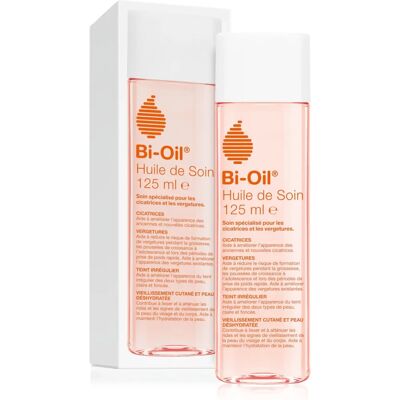 Huile de Soin Bi-Oil pour Cicatrices et Vergetures - 125ml - Publicité Huile de Soin Bi-Oil pour Cicatrices et Vergetures - 125ml - Publicité