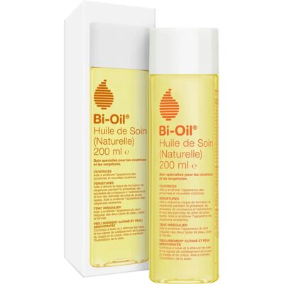 Huile de Soin Naturelle Bi-Oil - Cicatrices & Vergetures - 200ml - Publicité Huile de Soin Naturelle Bi-Oil - Cicatrices & Vergetures - 200ml - Publicité