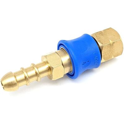 Cadac Brass Gas Coupling Tailpiece 8mm - Gas Type Cadac Brass Gas Coupling Tailpiece 8mm - Gas Type