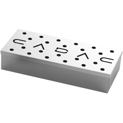 CADAC Roestvrijstalen Rookoven 23x9x4cm voor gas- en houtskoolgrills CADAC Roestvrijstalen Rookoven 23x9x4cm voor gas- en houtskoolgrills