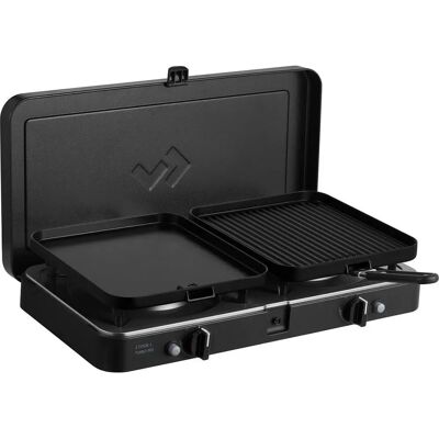 CADAC 2-Cook 3 Turbo FFD Deluxe - Réchaud à gaz avec 2 brûleurs - Publicité CADAC 2-Cook 3 Turbo FFD Deluxe - Réchaud à gaz avec 2 brûleurs - Publicité