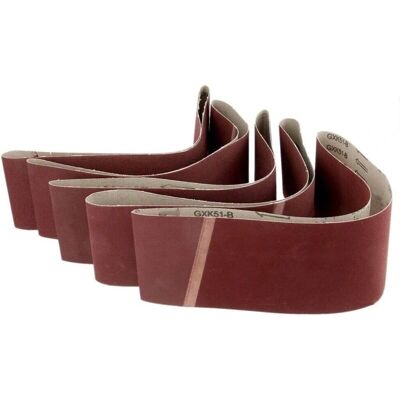RAPANDA - 5-Pack - 100 mm x 915 mm - Grana 100 - Nastri abrasivi RAPANDA - 5-Pack - 100 mm x 915 mm - Grana 100 - Nastri abrasivi