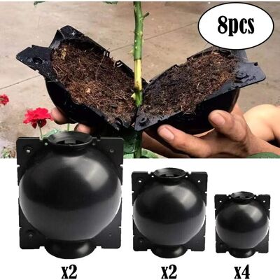 LANGRAY - Sphere Pod - Riutilizzabile - 3 Dimensioni - Plant Propagator LANGRAY - Sphere Pod - Riutilizzabile - 3 Dimensioni - Plant Propagator