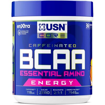 USN BCAA Power Punch - Energetická směs aminokyselin s kofeinem USN BCAA Power Punch - Energetická směs aminokyselin s kofeinem
