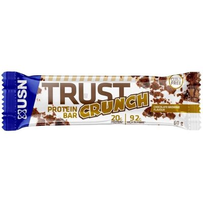 USN - Trust Crunch - Pâte à biscuit chocolat blanc - Barre protéinée - Publicité USN - Trust Crunch - Pâte à biscuit chocolat blanc - Barre protéinée - Publicité