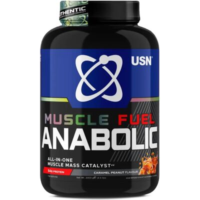 USN Muscle Fuel Anabolic - High Protein Caramel Peanut Butter - Protein Powder USN Muscle Fuel Anabolic - High Protein Caramel Peanut Butter - Protein Powder