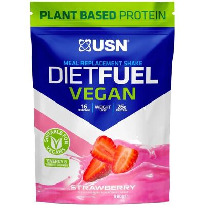 USN Brand Model Vegan Strawberry Meal Replacement Shake - Meal Replacement Shake USN Brand Model Vegan Strawberry Meal Replacement Shake - Meal Replacement Shake