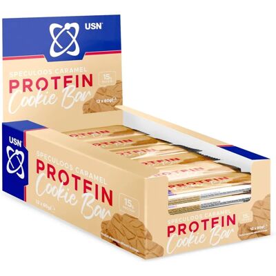 USN - Trust Caramel Biscuit Cookie Bar - Caramel Biscuit - 60 g - Protein Bar USN - Trust Caramel Biscuit Cookie Bar - Caramel Biscuit - 60 g - Protein Bar