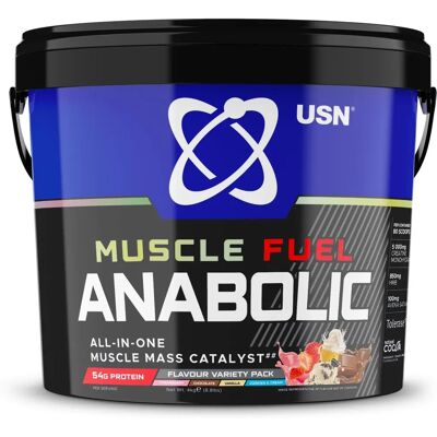 USN Muscle Fuel Anabolic - Variety Pack - 4kg Protein USN Muscle Fuel Anabolic - Variety Pack - 4kg Protein