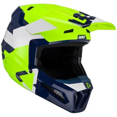 Leatt Tricolor Motocrosshelm - Stoßdämpfung, DOT+ECE Leatt Tricolor Motocrosshelm - Stoßdämpfung, DOT+ECE
