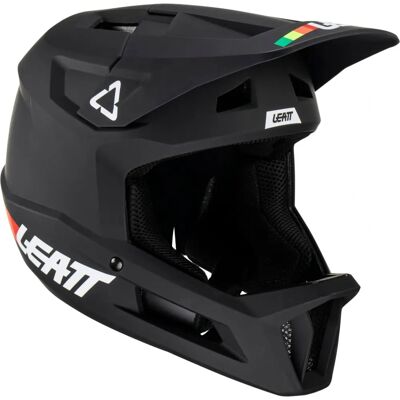 Casco MTB Gravity 1.0 Leatt - M Nero - Caschi - Certificato per discesa - Nucleo in schiuma di impatto - Ventilazione Casco MTB Gravity 1.0 Leatt - M Nero - Caschi - Certificato per discesa - Nucleo in schiuma di impatto - Ventilazione