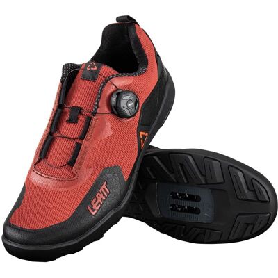 Leatt 6.0 Scarpe Pedali senza Clip - UK 9 Lava - Scarpe da Ciclismo Leatt 6.0 Scarpe Pedali senza Clip - UK 9 Lava - Scarpe da Ciclismo