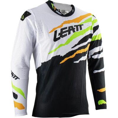 Maglietta Motocross Leatt 5.5 Ultraweld Tiger - Maglietta di Motocross Maglietta Motocross Leatt 5.5 Ultraweld Tiger - Maglietta di Motocross