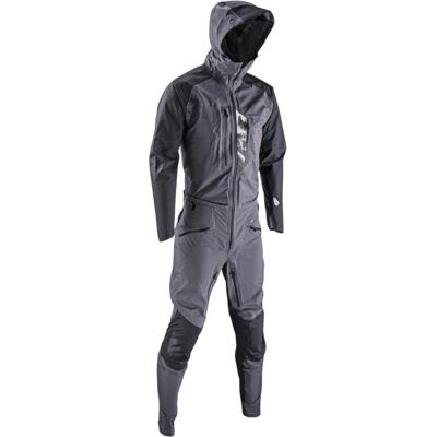 Tuta Mono HydraDri 3.0 Nera di Leatt - Giacca impermeabile per mountain bike Tuta Mono HydraDri 3.0 Nera di Leatt - Giacca impermeabile per mountain bike