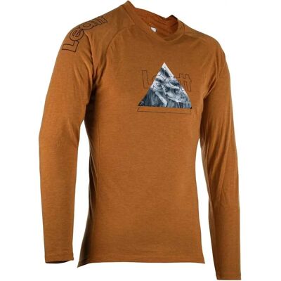 Leatt Mens MTB Gravity 2.0 Jersey Orange Size XL - Jersey Leatt Mens MTB Gravity 2.0 Jersey Orange Size XL - Jersey