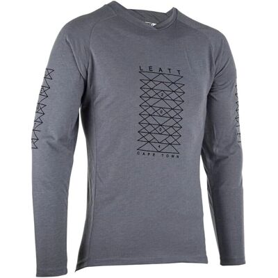 Leatt Titanium MTB Gravity 2.0 Jersey - L Leatt Titanium MTB Gravity 2.0 Jersey - L