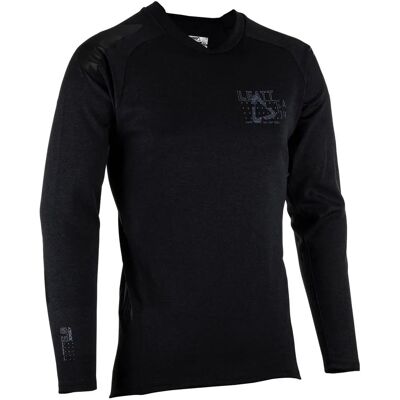 Leatt Maglia MTB All Mountain 5.0 da Uomo - Nera - Maglia Leatt Maglia MTB All Mountain 5.0 da Uomo - Nera - Maglia