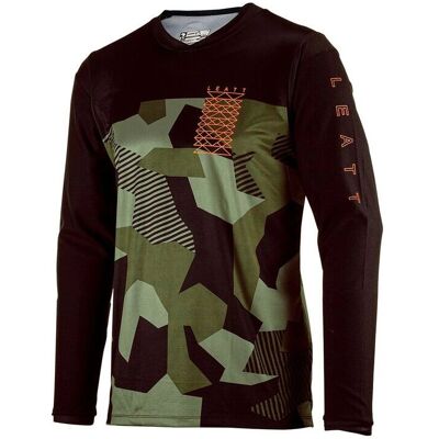 Leatt Junior MTB Gravity 4.0 Jersey - L Camo - Jerseys Leatt Junior MTB Gravity 4.0 Jersey - L Camo - Jerseys