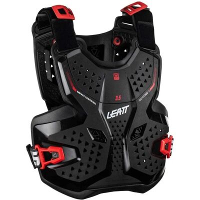 Leatt Jugend 3.5 Brustschutz - Schwarz/Rot - Aufprallschutz Leatt Jugend 3.5 Brustschutz - Schwarz/Rot - Aufprallschutz