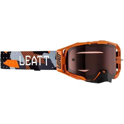 Lunettes de motocross Leatt Velocity 6.5 - Noir Orange - Taille unique - Publicité Lunettes de motocross Leatt Velocity 6.5 - Noir Orange - Taille unique - Publicité