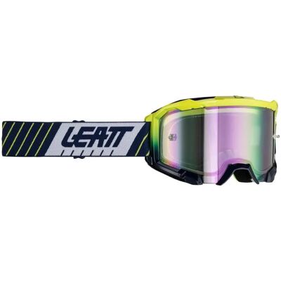 Lunettes de Motocross Leatt Velocity 4.5 Iriz - Noir Jaune - Unisexe - Publicité Lunettes de Motocross Leatt Velocity 4.5 Iriz - Noir Jaune - Unisexe - Publicité