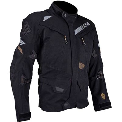 Veste textile de moto imperméable Leatt ADV DriTour 7.5 - Noir Gris - XL Veste textile de moto imperméable Leatt ADV DriTour 7.5 - Noir Gris - XL