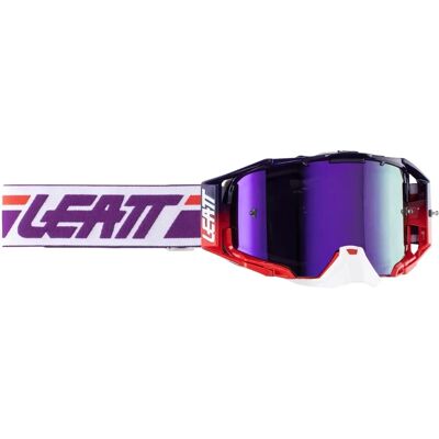 Leatt Velocity 6.5 SunDown Purple 30 Goggles - Panzerglas WideVision Spiegel - Unisex Leatt Velocity 6.5 SunDown Purple 30 Goggles - Panzerglas WideVision Spiegel - Unisex