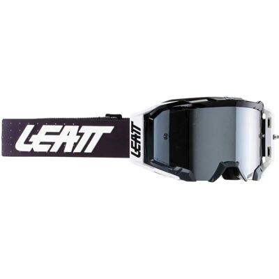 Occhiali Leatt Velocity 5.5 Iriz Grafite Platino UC - Resistente agli urti, WideVision, OTG Occhiali Leatt Velocity 5.5 Iriz Grafite Platino UC - Resistente agli urti, WideVision, OTG