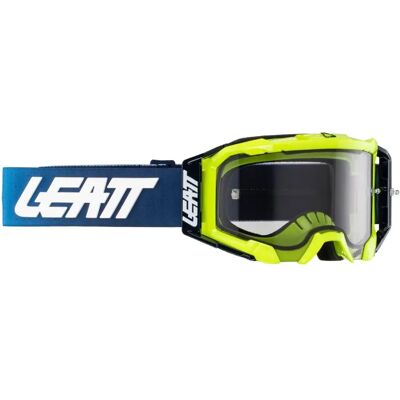 Leatt Velocity 5.5 Classic 2024 Motocross Lunettes - Blanc Bleu Jaune Multicolore taille : unique taille - Publicité Leatt Velocity 5.5 Classic 2024 Motocross Lunettes - Blanc Bleu Jaune Multicolore taille : unique taille - Publicité
